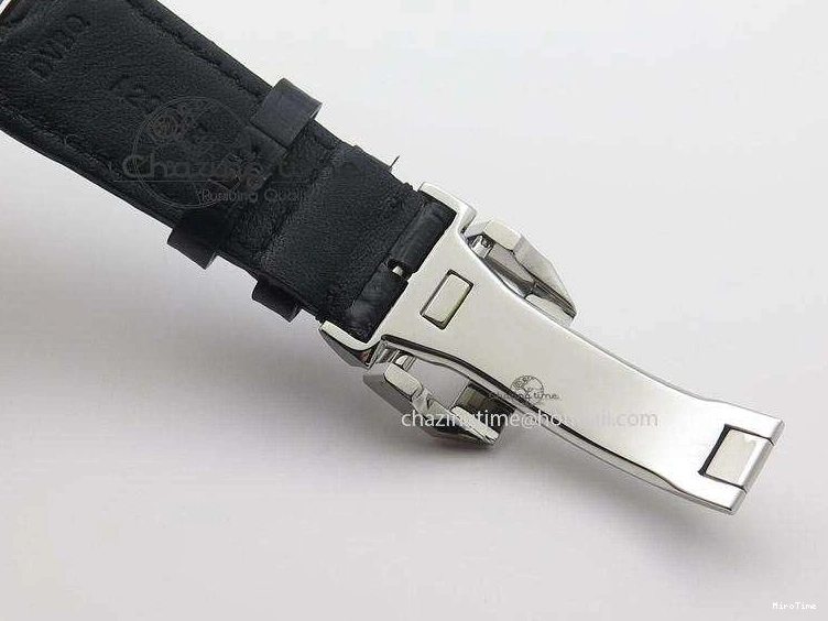 MIROTIME 0405 Bold Portuguese Real PR IW500704 ZF 1:1 Best Edition On Black Leather Strap A 7374